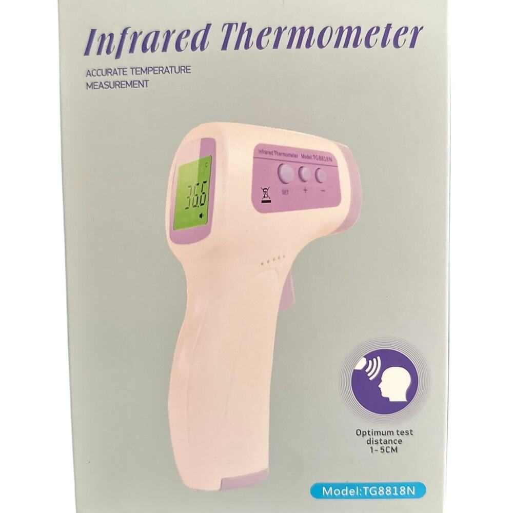 Infrared Digital Thermometer TG8818N – NEW in Box, No-Touch Fever Reader